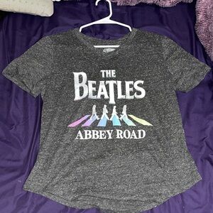 The Beatles Abbey Road Charcoal T-Shirt